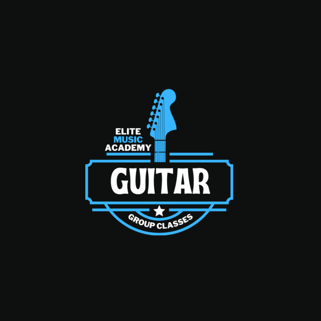 guitar group classes elite music logo