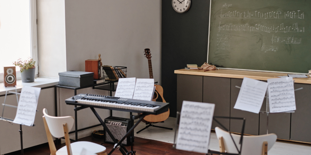 Instruments for Kids to Learn in Music Lessons