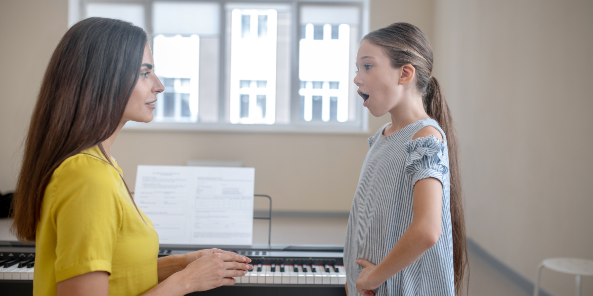 singing lesson