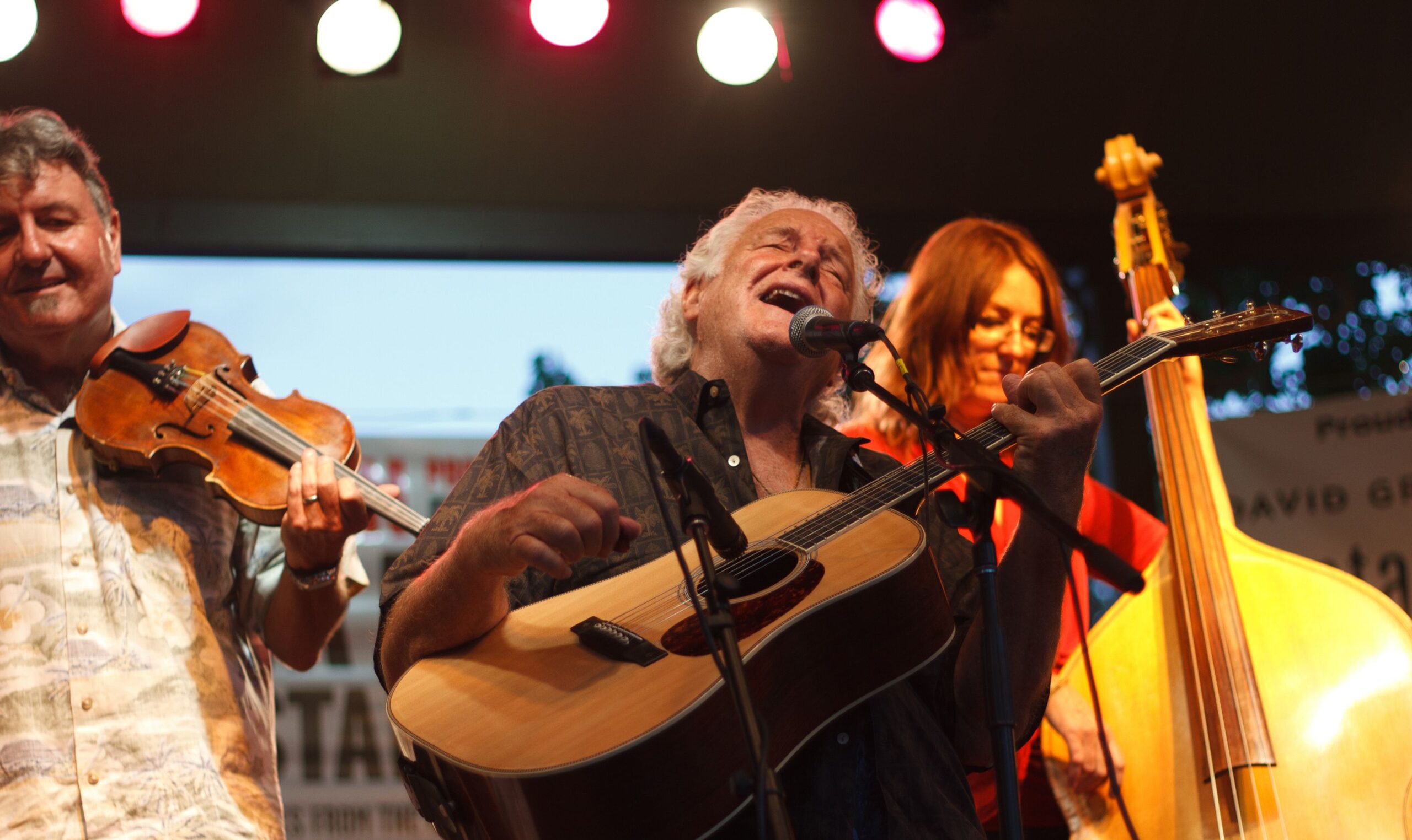 Singer singing in Toronto