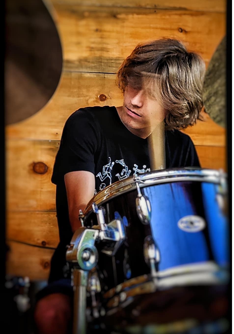 Private drum lessons in East York with Graham C at Elite Music Academy drum teacher performance photo